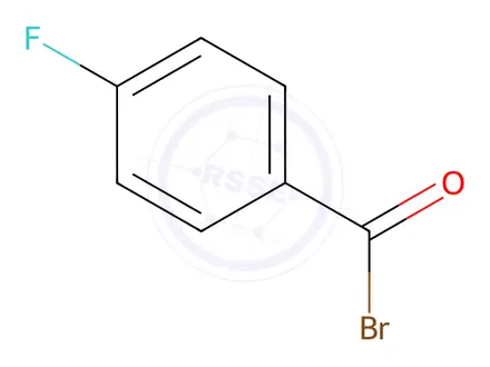 Chemical structure of Benzoyl bromide, 4-fluoro-(9CI)