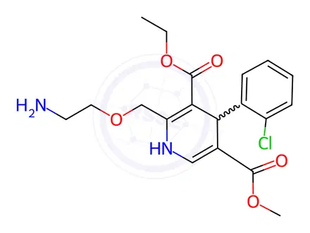 Chemical structure of Amlodipine Besylate Impurity 208