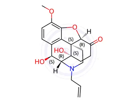 Chemical structure of Naloxone Hydrochloride Impurity 10