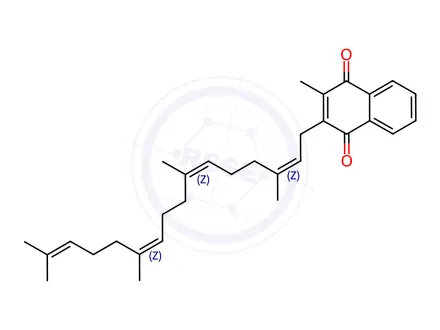 Chemical structure of Vitamin K2 Impurity 7