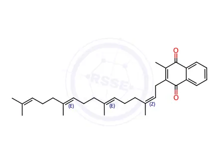 Chemical structure of Vitamin K2 Impurity 4
