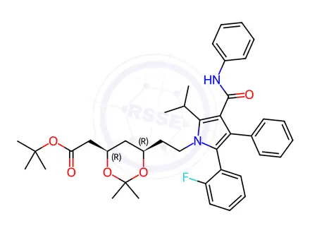 Chemical structure of Atorvastatin Calcium Impurity 122