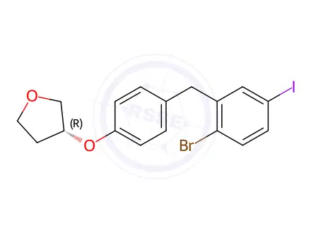 Chemical structure of Empagliflozin Impurity 102