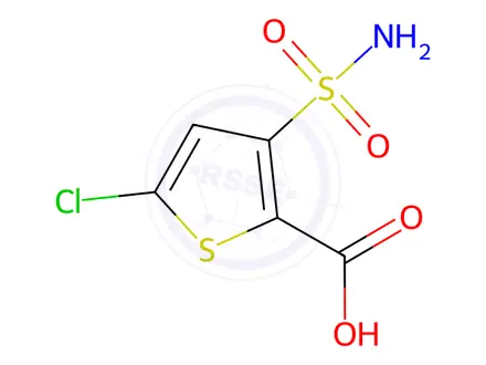 Chemical structure of Lornoxicam Impurity 10