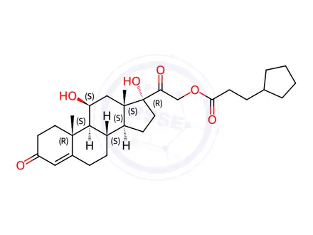 Chemical structure of Hydrocortisone Impurity 23