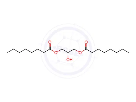 Chemical structure of Caprylic Acid Impurity 98