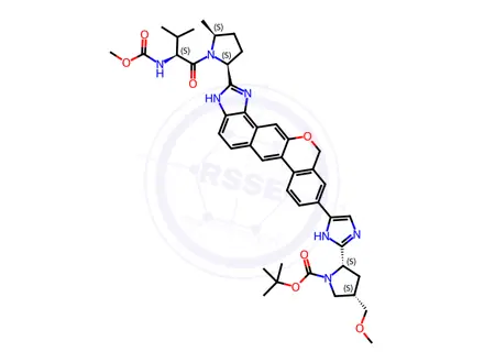 Chemical structure of Velpatasvir Impurity 4