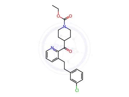 Chemical structure of Loratadine Impurity 43