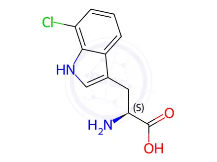 Chemical structure of Tryptophan Impurity 133