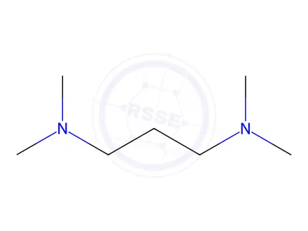 Chemical structure of Tetramethyl-1,3-diaminopropane Dihydrobromide