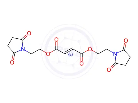 Chemical structure of Diroximel Fumarete Impurity 2