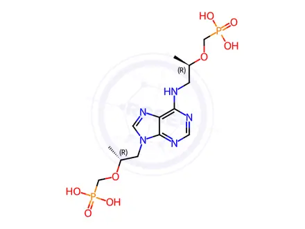 Chemical structure of Tenofovir impurity 64