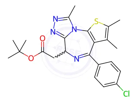 Chemical structure of JQ1