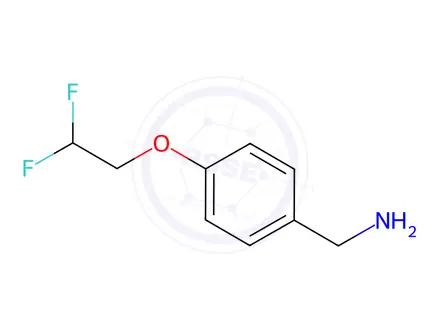 Chemical structure of (4-(2,2-Difluoroethoxy)phenyl)methanamine