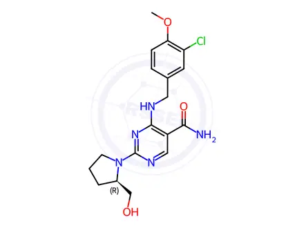 Chemical structure of Avanafil Impurity 89