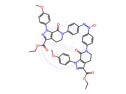 Chemical structure of Apixaban Impurity 74