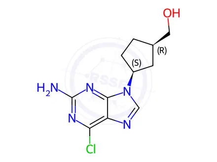 Chemical structure of Abacavir Impurity 26