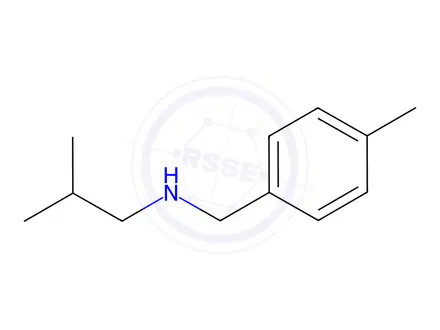 Chemical structure of [(4-Methylphenyl)methyl](2-methylpropyl)amine