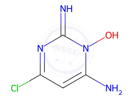 Chemical structure of Minoxidil Impurity 42