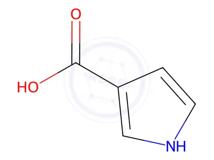 Chemical structure of Pyrrole-3-carboxylic Acid