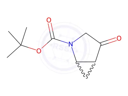 Chemical structure of tert-Butyl 4-oxo-2-azabicyclo[3.1.0]hexane-2-carboxylate