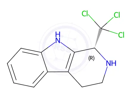 Chemical structure of (R)-1-Trichloromethyl-1,2,3,4-Tetrahydro-β-carboline