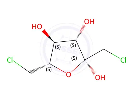 Chemical structure of Sucralose Impurity 8 (Sucralose EP Impurity H)