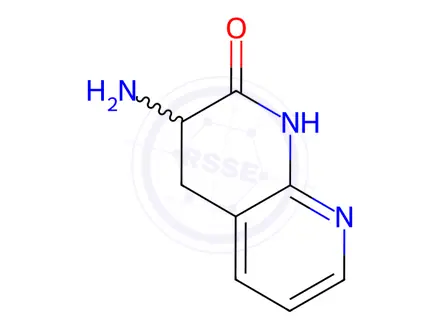 Chemical structure of 3-Amino-1,2,3,4-tetrahydro-1,8-naphthyridin-2-one dihydrochloride