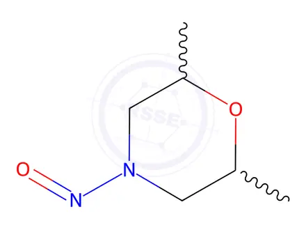 Chemical structure of Dodemorph Impurity 10 (N-Nitroso Dodemorph Impurity 9)