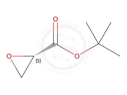 Chemical structure of (S)-tert-Butyl oxirane-2-carboxylate