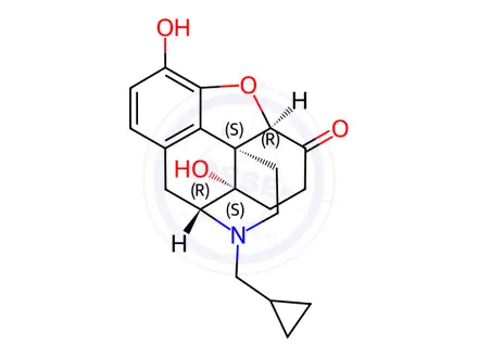 Chemical structure of Nalmefene Impurity C