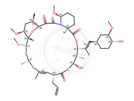 Chemical structure of Tacrolimus Impurity 104