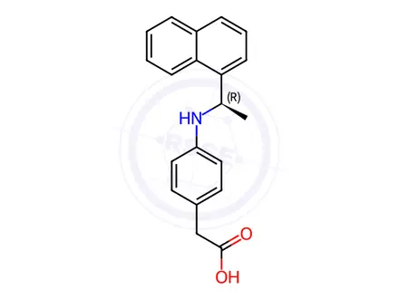 Chemical structure of Evocalcet Impurity 14