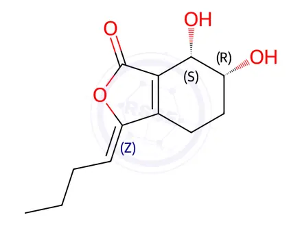Chemical structure of Senkyunolide H