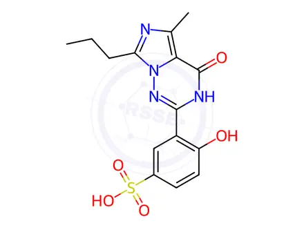 Chemical structure of Vardenafil Hydrochloride Impurity 63