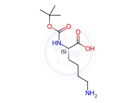 Chemical structure of Lysine Impurity 53
