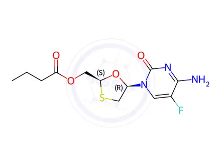 Chemical structure of Emtricitabine Impurity 13