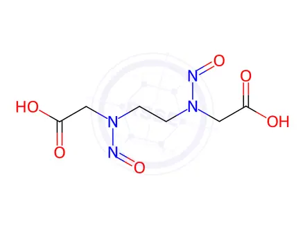 Chemical structure of N-Nitroso Triacetic Acid Impurity 3