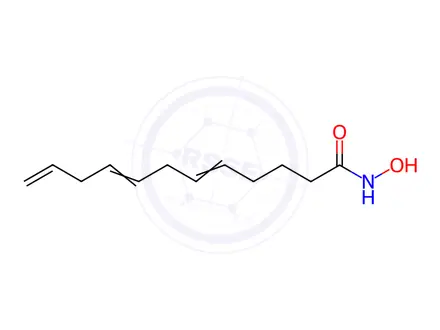 Chemical structure of (5Z,8Z)-N-Hydroxydodeca-5,8,11-trienamide