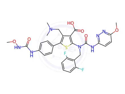 Chemical structure of Relugolix Impurity 138