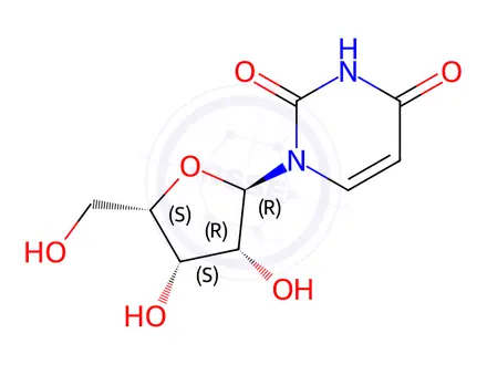 Chemical structure of Uridine Impurity 66