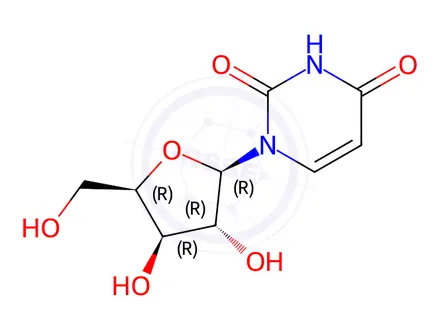 Chemical structure of Uridine Impurity 49