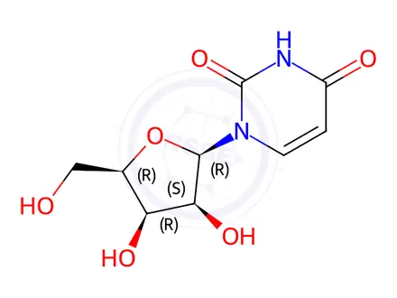 Chemical structure of Uridine Impurity 54