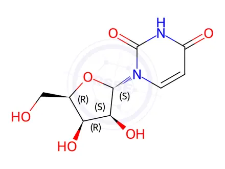 Chemical structure of Uridine Impurity 67