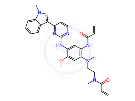 Chemical structure of Osimertinib Impurity 24