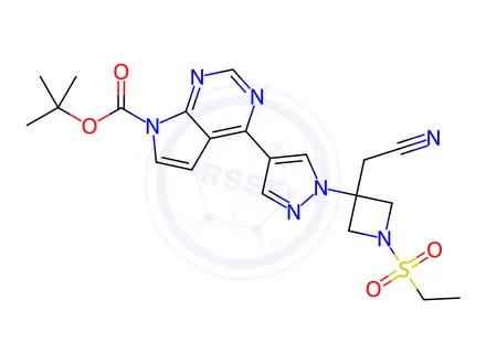 Chemical structure of Baricitinib impurity 39