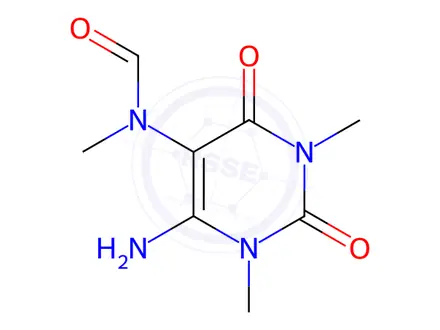 Chemical structure of Caffeine Impurity 9