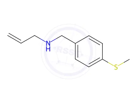 Chemical structure of {[4-(Methylsulfanyl)phenyl]methyl}(prop-2-en-1-yl)amine
