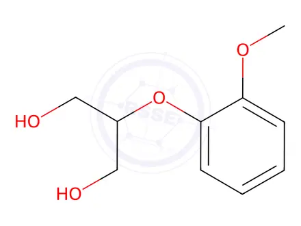 Chemical structure of Guaifenesin EP Impurity B