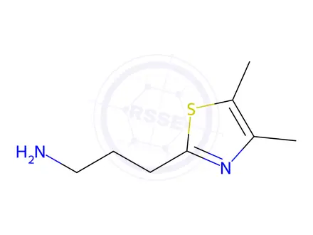 Chemical structure of 3-(4,5-Dimethylthiazol-2-yl)propan-1-amine